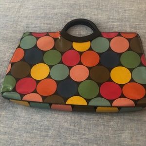 Jeanne Lottie Large Poika Dot Handbag Purse